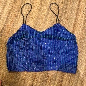 Alice + Olivia tank top (Great for parties) never worn very comfortable